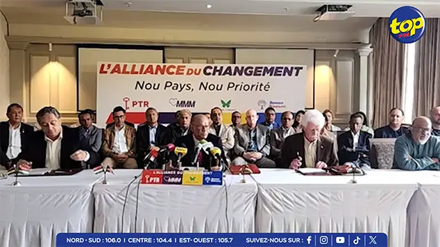 Alliance du Changement Le Cabinet ministériel dirigé par le Dr Navin