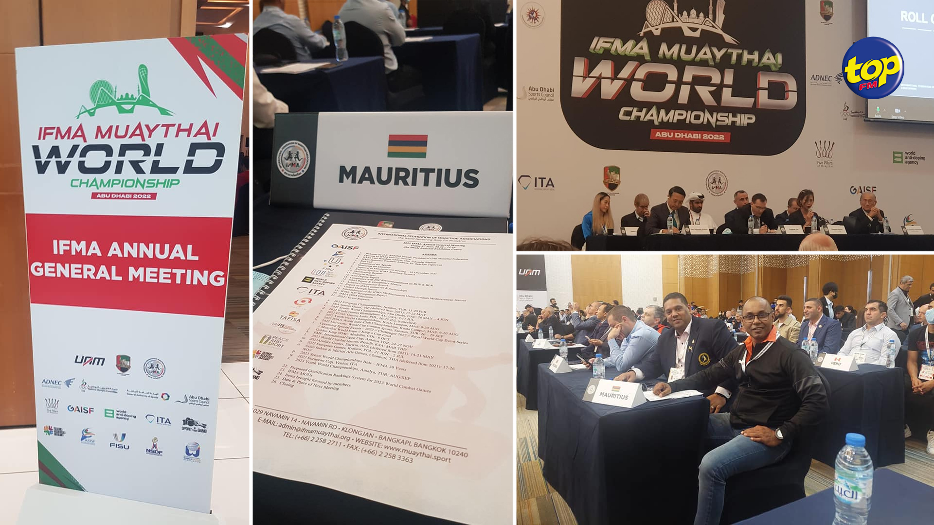 Championnat du monde de Muay Thai à Dubai les Mauriciens