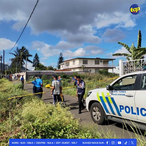 Un corps en état de décomposition découvert à Palma Road, Quatre-Bornes