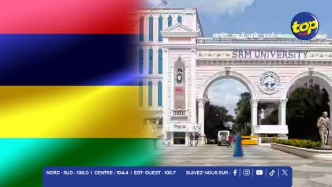 Maurice et SRM Institutes de Chennai