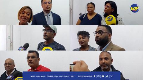 les dirigeants du Rasanbleman Pou Lavansman Moris