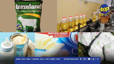 cinq produits de première nécessité