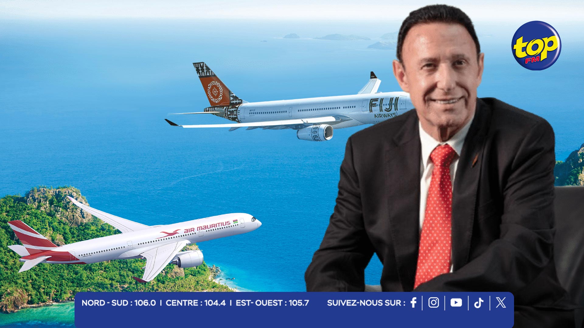 Air Mauritius et Fiji Airways Air Mauritius et Fiji Airways
