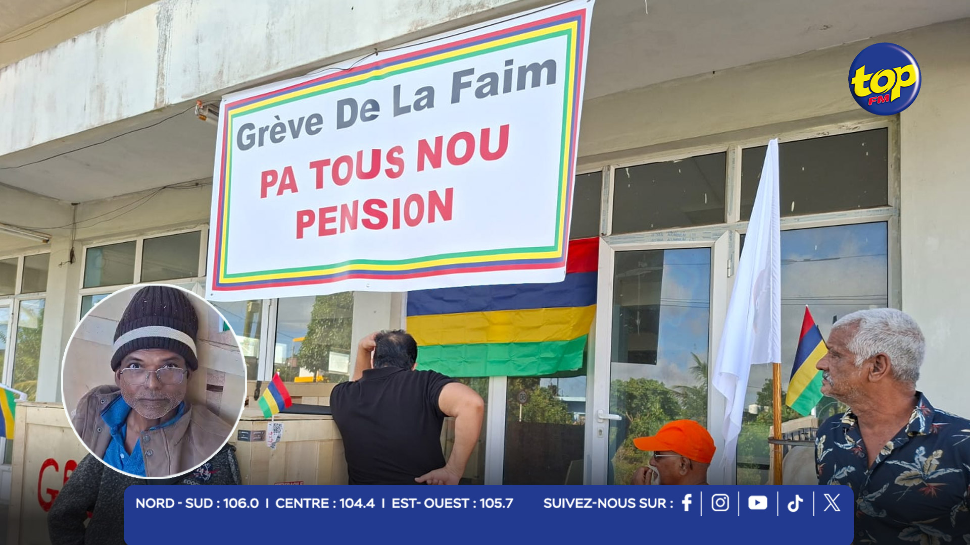 Dave Kissoondoyal-grève de la faim Dave Kissoondoyal-grève de la faim