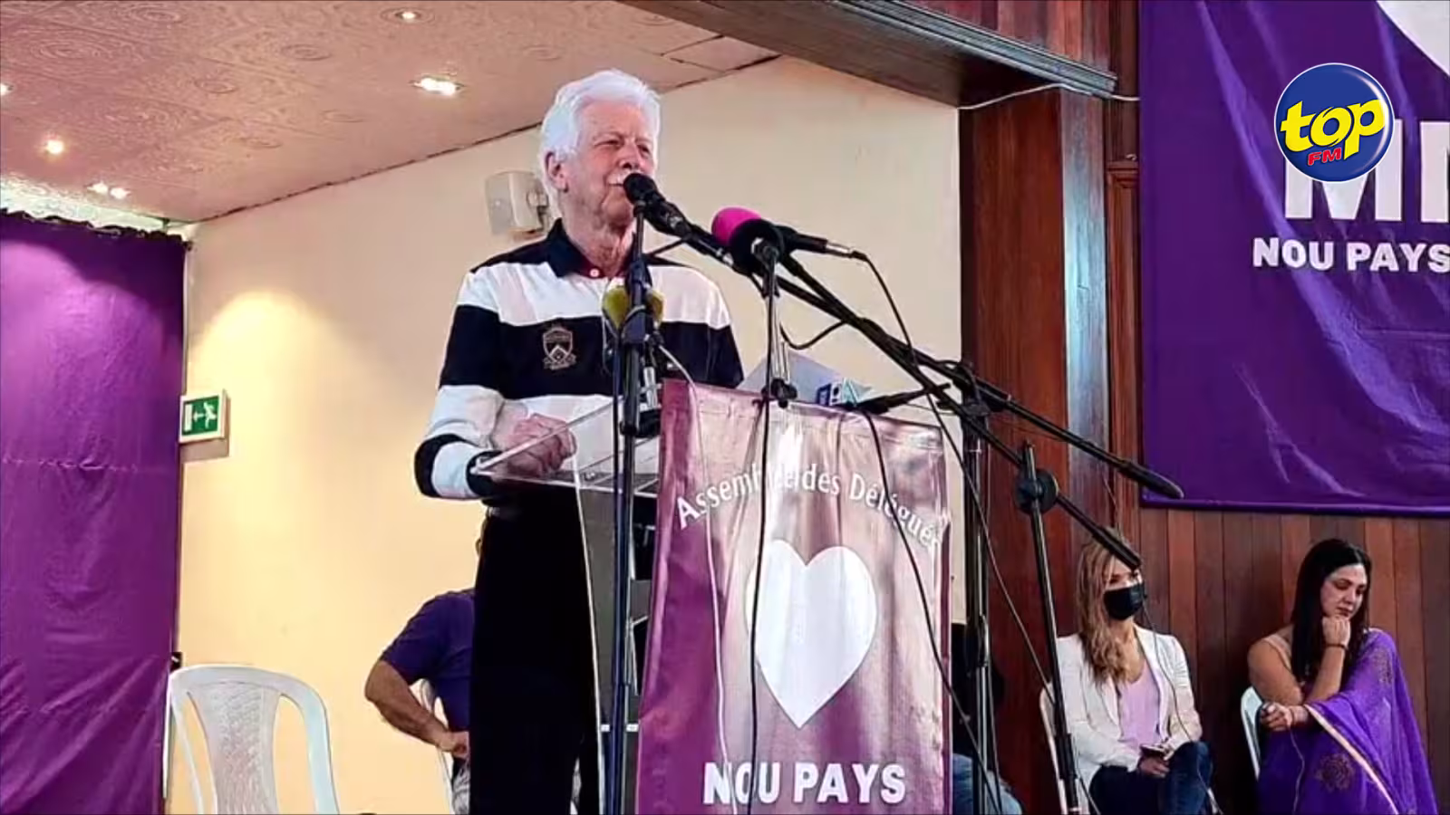 Relation MMM/PMSD : Paul Bérenger salue la décision de Xavier Luc Duval qui a eu le courage de quitter le gouvernement Lepep, dit-il