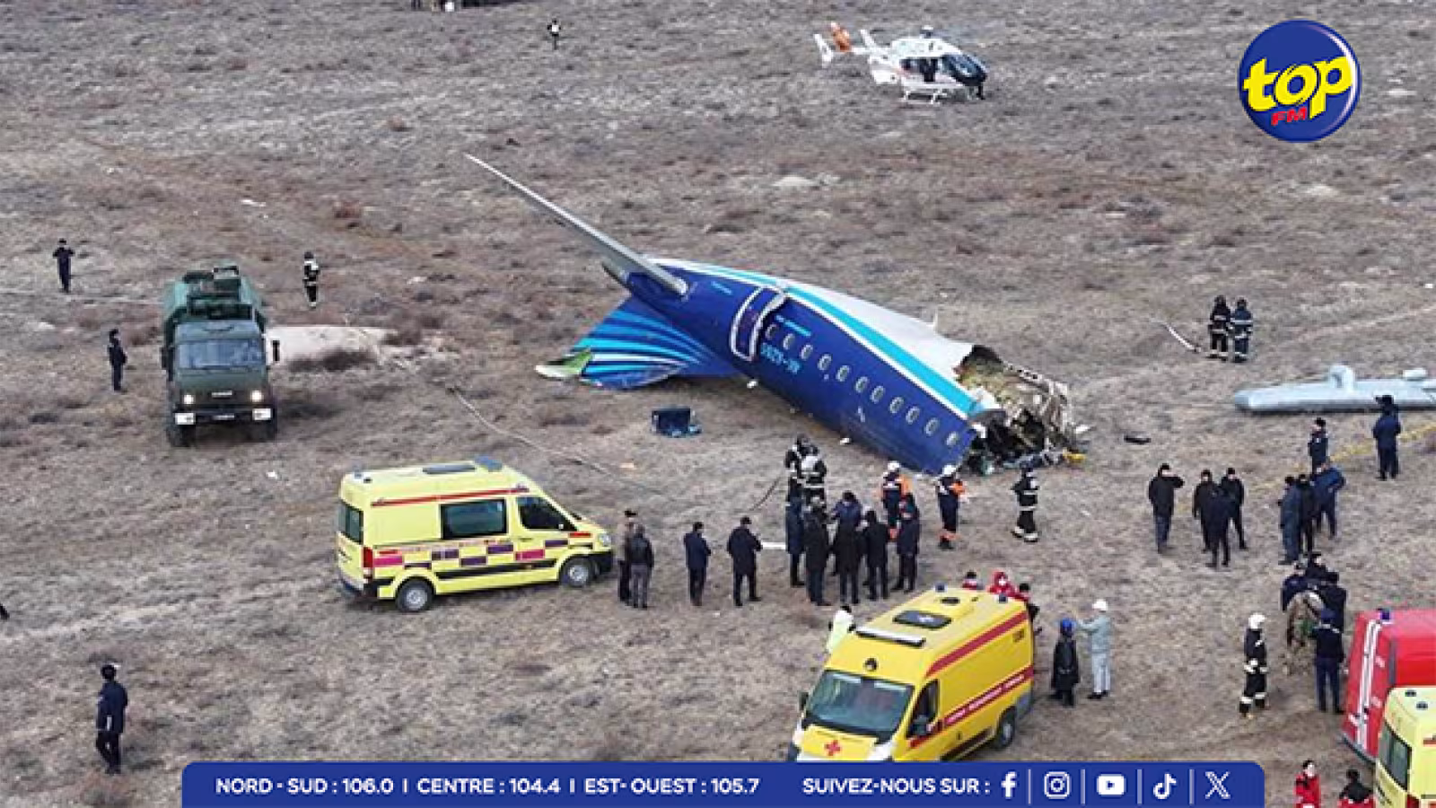 Crash d'avion au Kazakhstan 