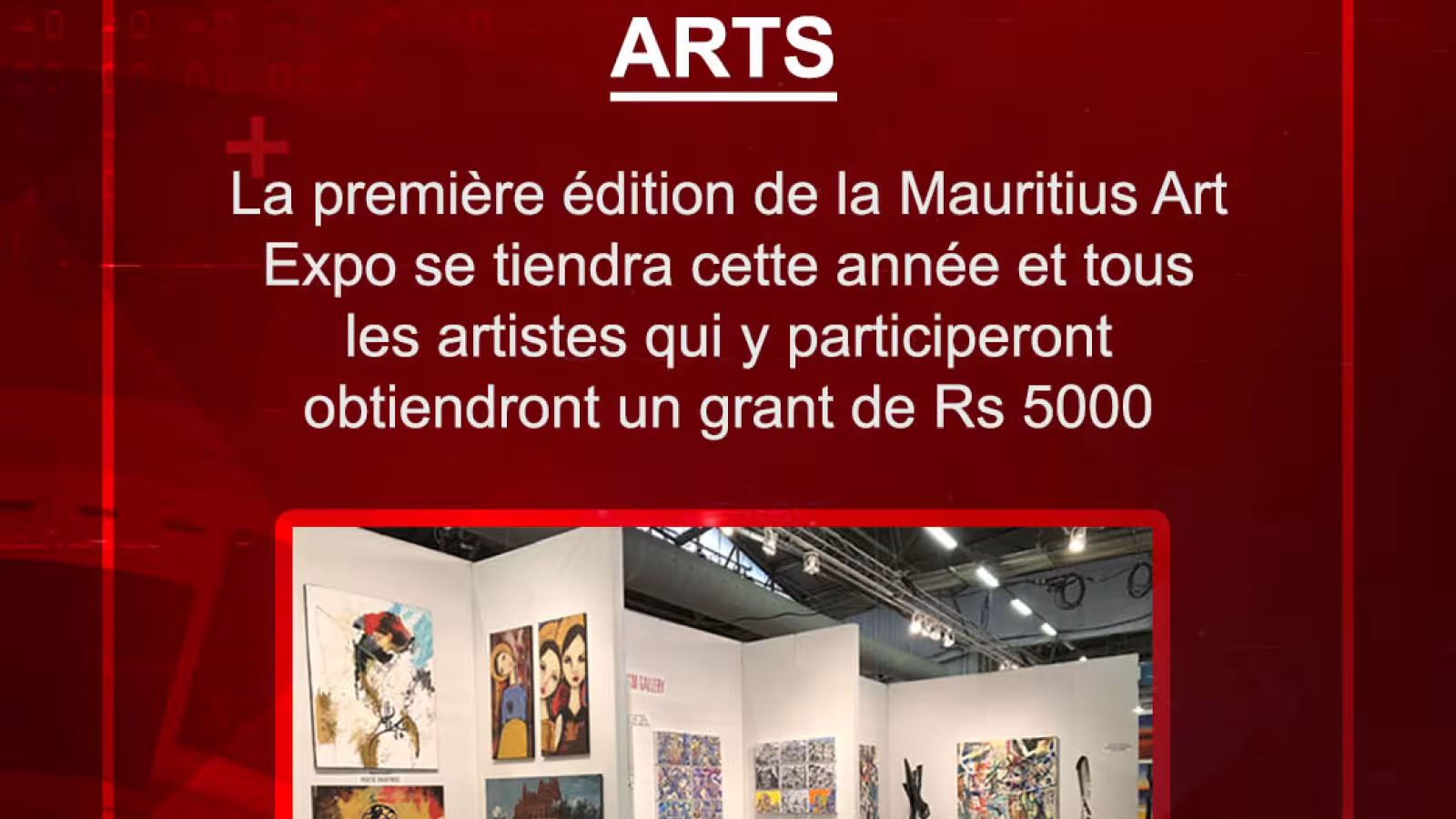 Arts : la première édition de la Mauritius Art Expo se tiendra cette année et tous les artistes qui y participeront obtiendront un grant de Rs 5000