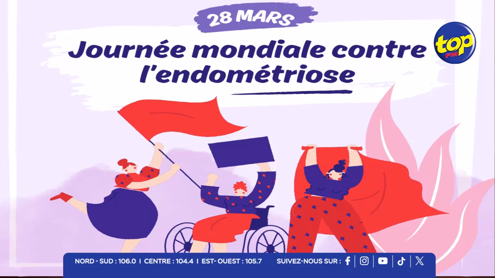 Journée mondiale contre l’endométriose : briser le silence sur une maladie qui bouleverse le quotidien de millions de femmes
