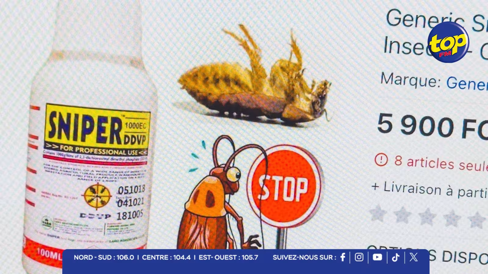 Insecticide interdit et mortel : un trafic massif démantelé, des centaines d’intoxications et plusieurs décès en France