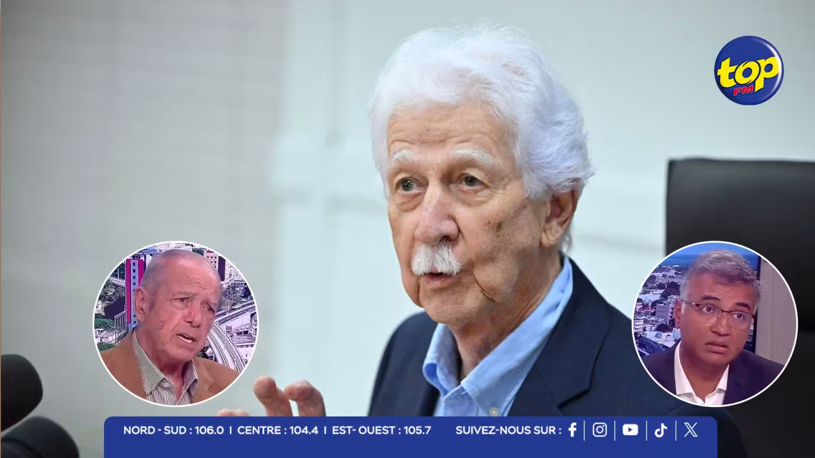 Un nouveau mouvement politique en gestation autour de Paul Bérenger 