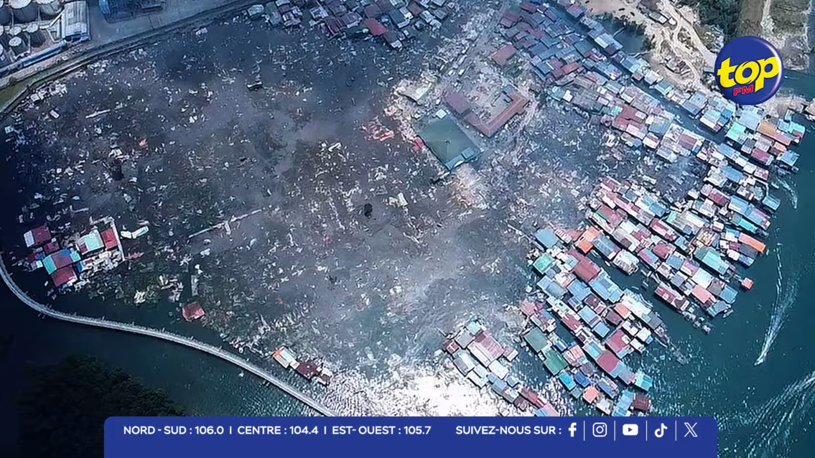 Malaisie : un incendie géant détruit un millier de maisons à Sandakan 