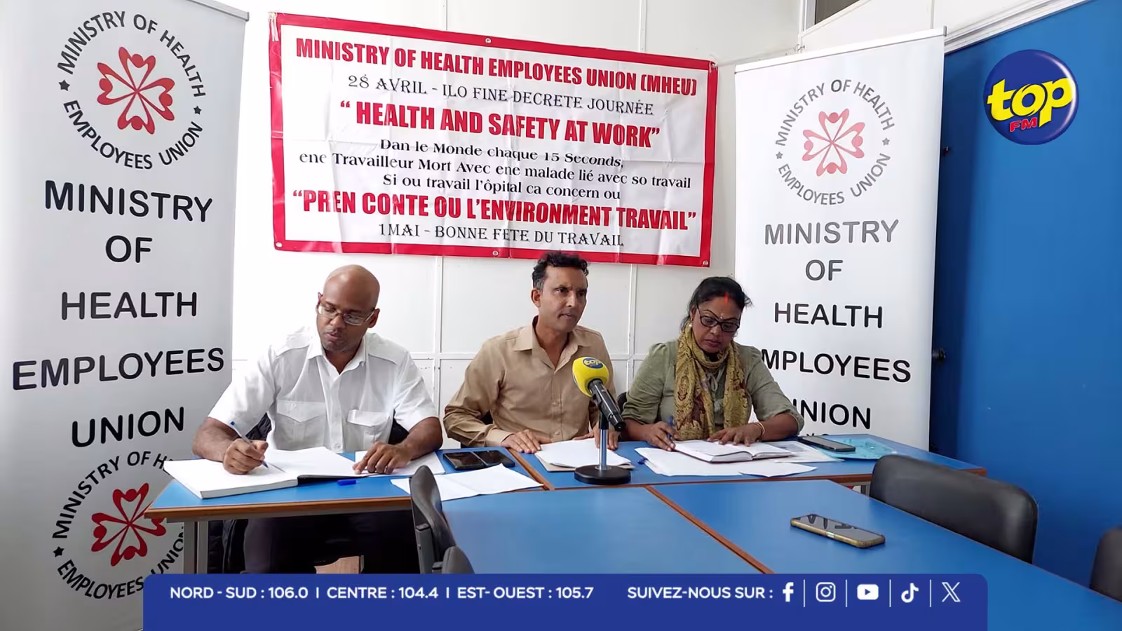 Journée mondiale de la sécurité et de la santé au travail : AmarjeetSeetohul alerte sur la sécurité du personnel hospitalier