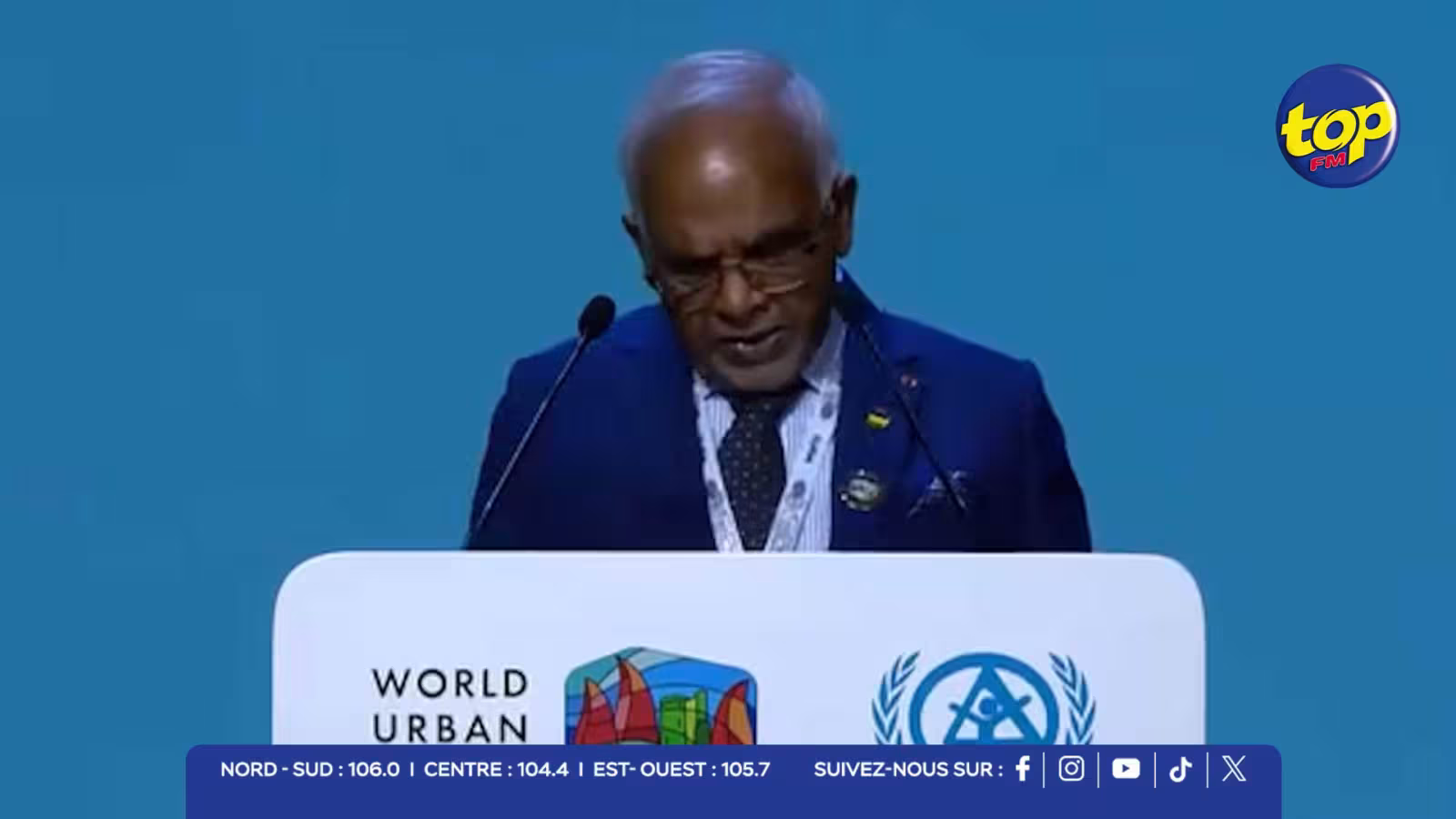 World Urban Forum 2026 : « Pour Maurice, le changement climatique n’est pas une menace lointaine, mais une réalité quotidienne », affirme le président Dharambeer Gokhool