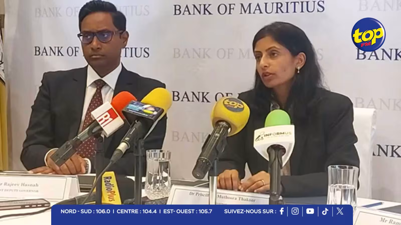 Dépréciation de la roupie : “Le taux de change dépend du marché”, rappelle la Dr Priscilla Muthoora Thakoor de la Banque de Maurice