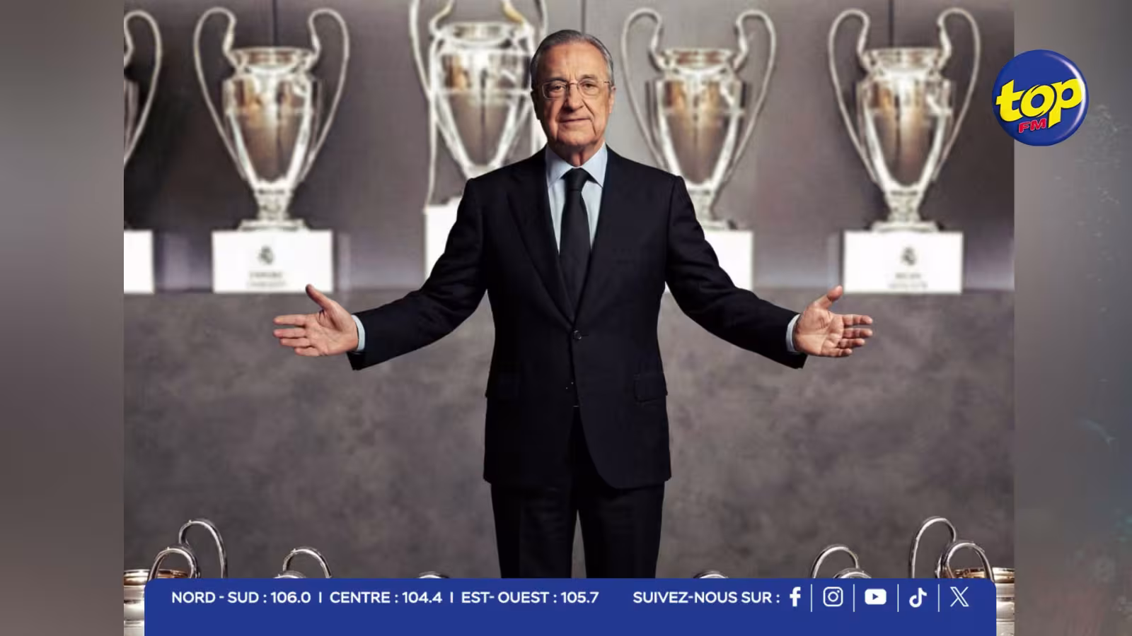 Real Madrid : Florentino Pérez réélu président du club jusqu'en 2030