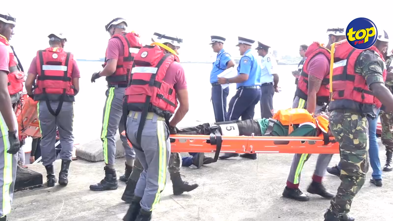 Exercice de simulation pour une meilleure gestion des accidents maritimes : « Sa montré nous kot nous banes lacunes ek nous banes faiblesse eter », affirme Anwar Husnoo