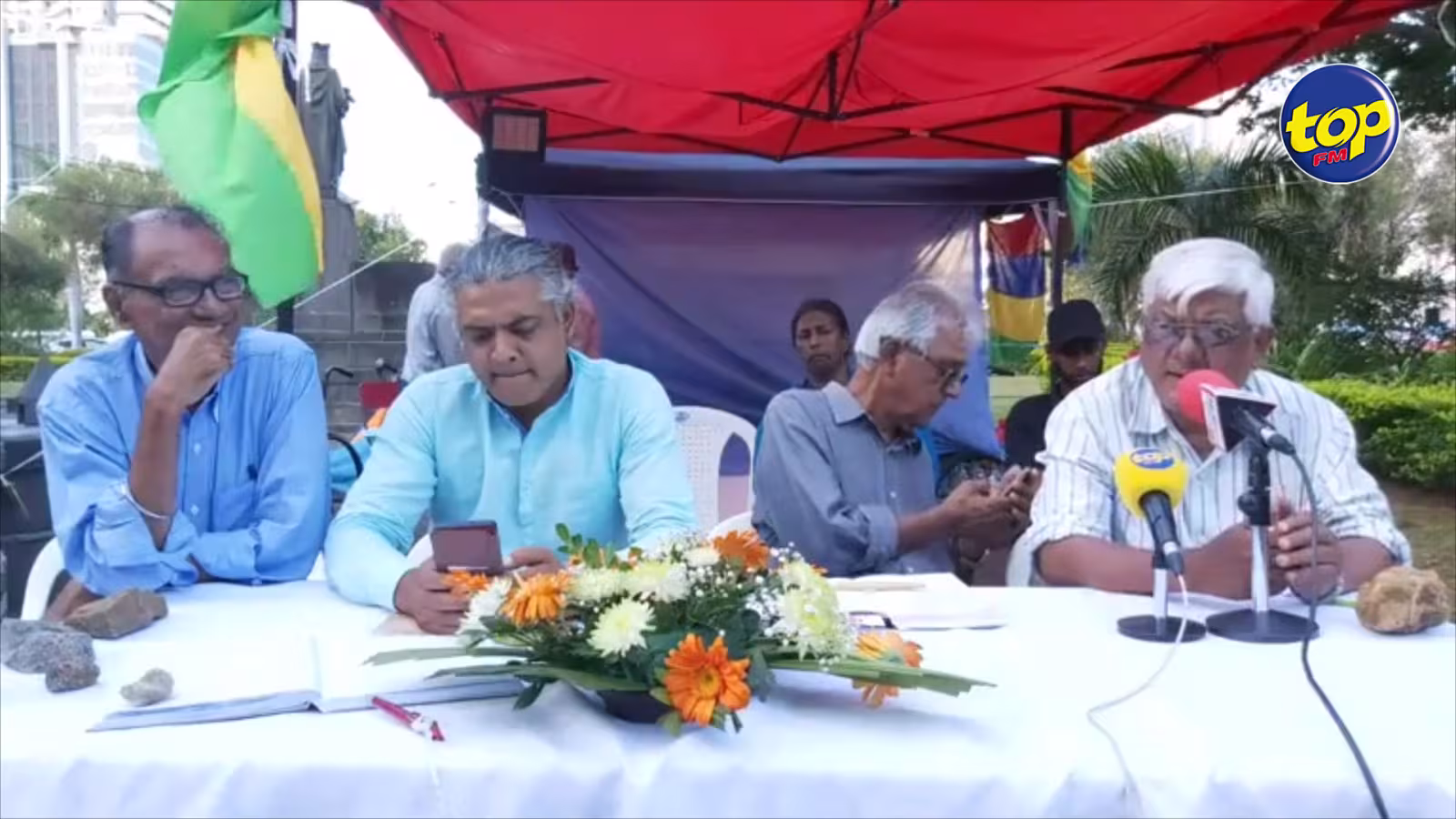 Grève de la faim : « Zordi Nishal Joyram so tension toujours bas mais li moralement fort et déterminé », affirme le Dr Gujadhur