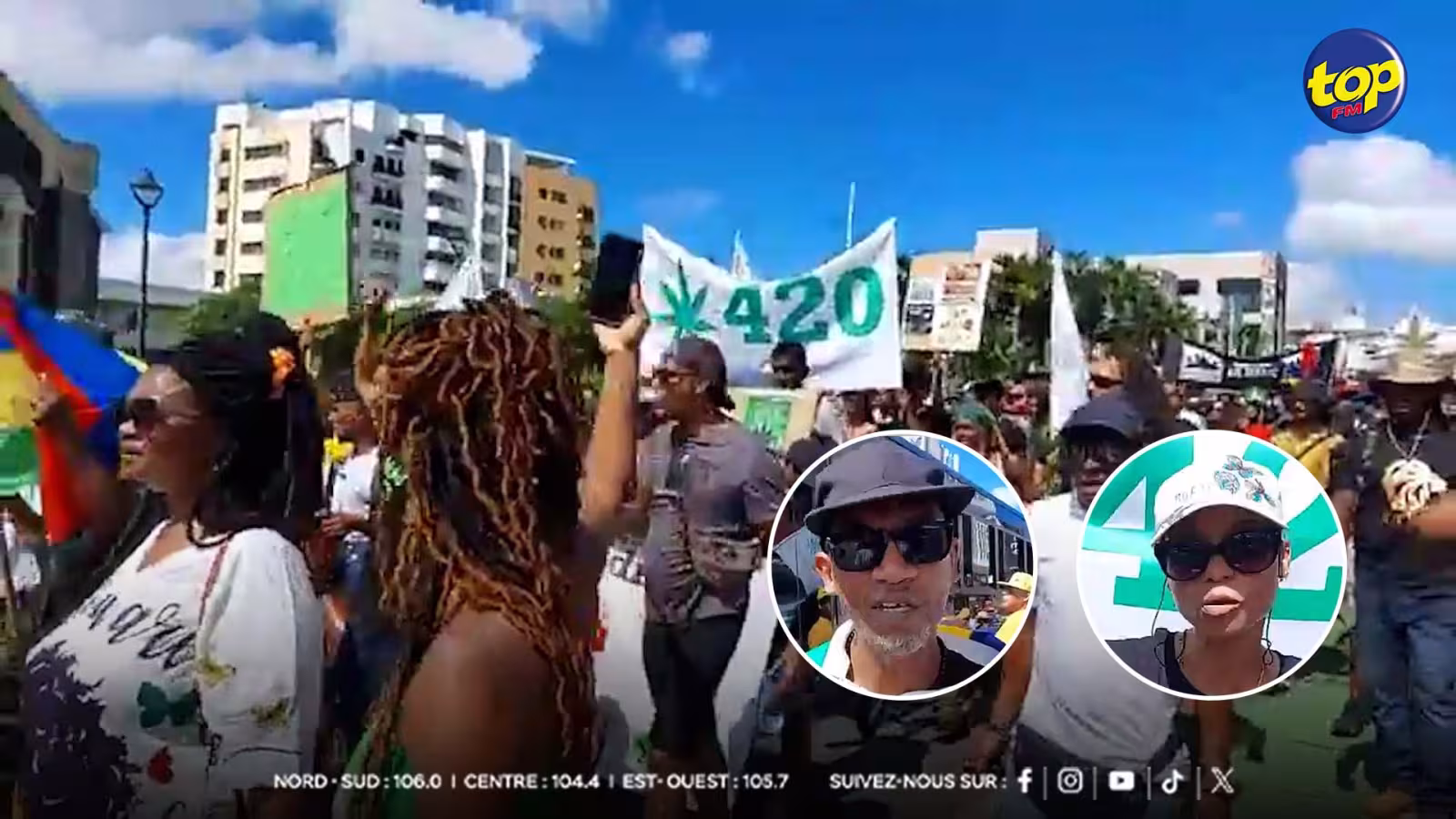 Marche pacifique à Rose-Hill : le Kolektif 420 plaide pour la légalisation du cannabis pour endiguer le fléau de la drogue synthétique 