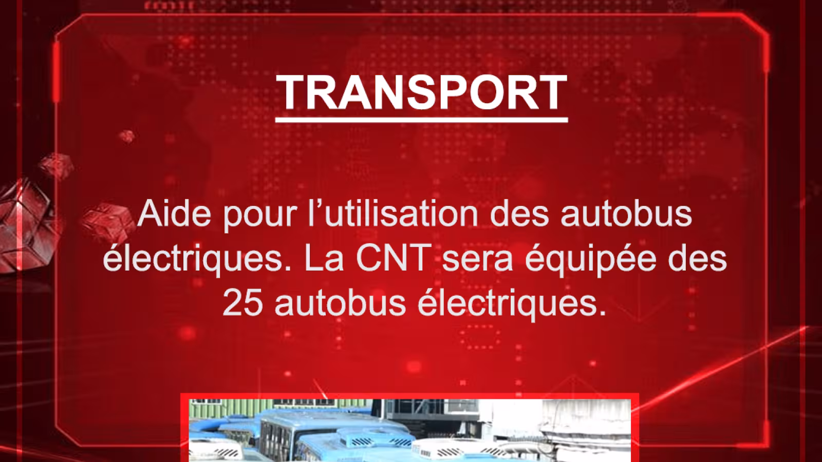BUDGET 2021-2022 : Aide pour l’utilisation des autobus électriques