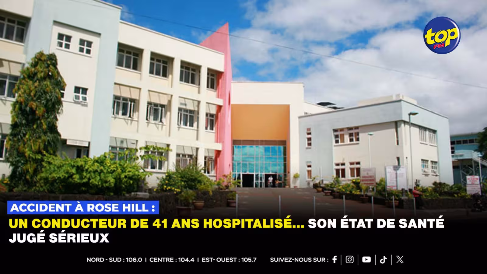 Accident à Rose Hill
