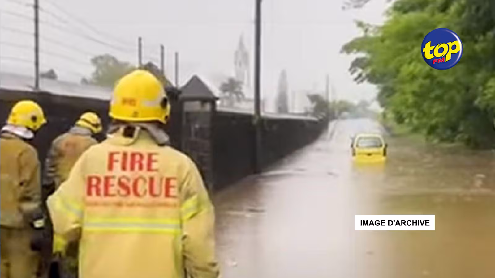 Accumulations d’eau: Plusieurs interventions des pompiers à Bambous et Canal Dayot