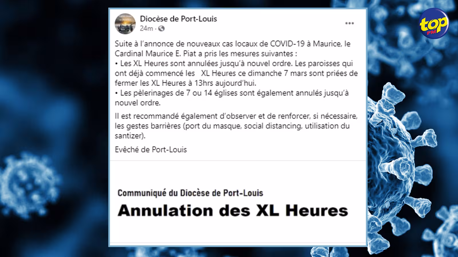 Covid 19 oblige : Les 40 Heures annulés jusqu’à nouvel ordre