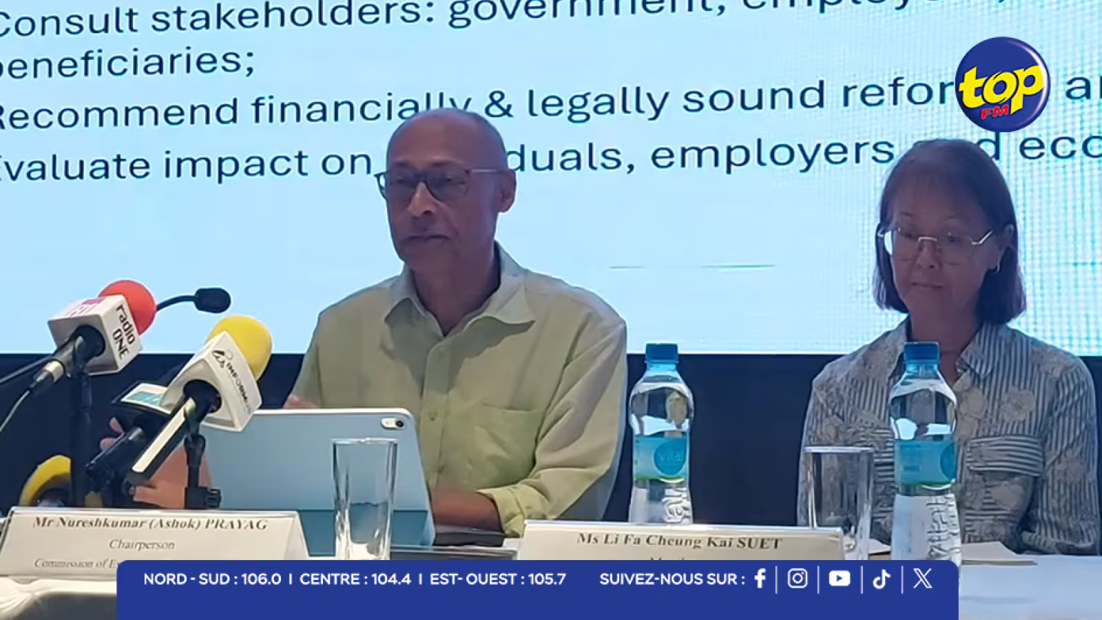 Réforme des pensions : vers plus d’équité, même pour les parlementaires, annonce Ashok Prayag