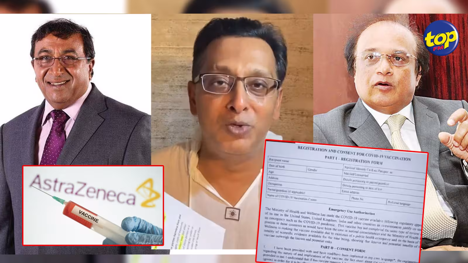 Vaccin AstraZeneca : La polémique enfle autour du consent form