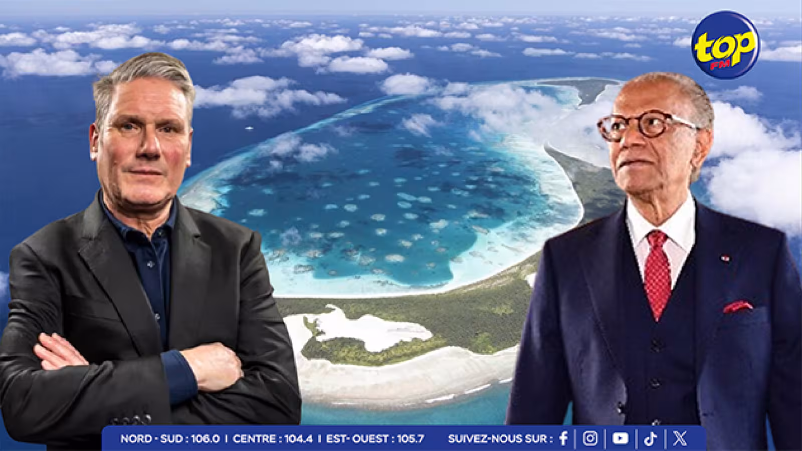 Accord sur les îles Chagos : Starmer et Ramgoolam réitèrent leur engagement et promettent de nouvelles discussions, lors d’un échange téléphonique