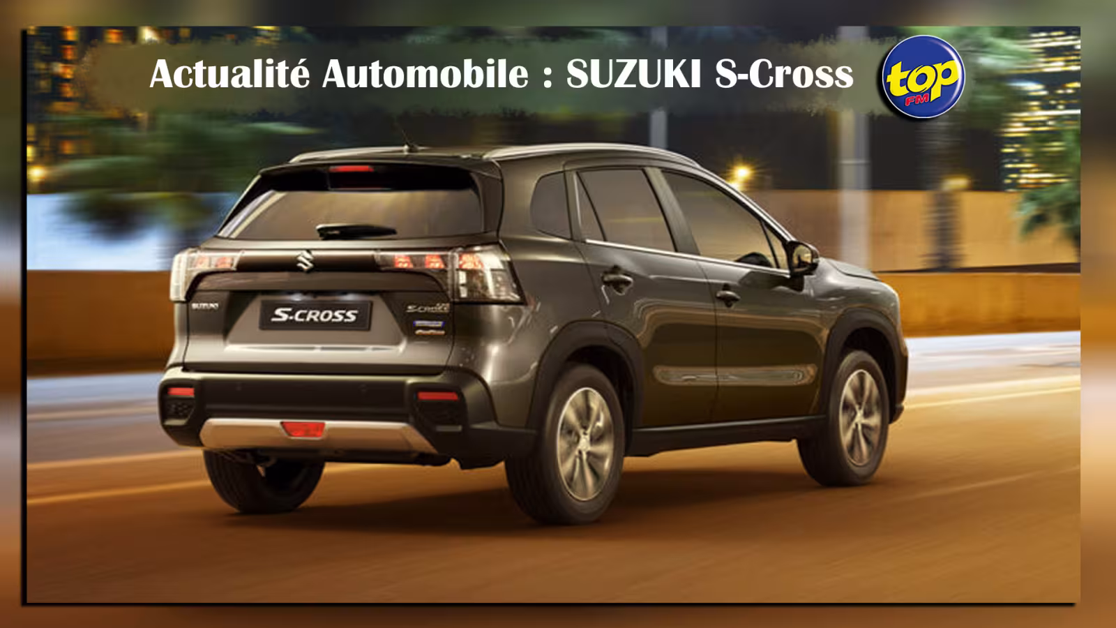 Actualité Automobile : SUZUKI S-Cross (2022) la troisième génération dévoilée