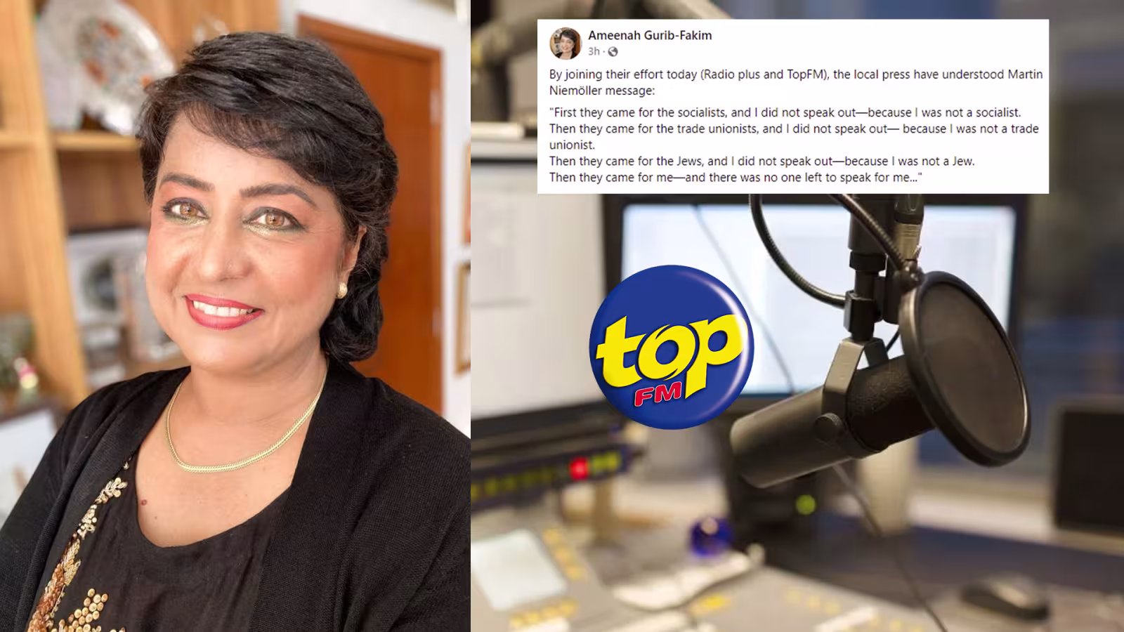 IBA (Amendment) Bill : « La  liberté d’expression, un droit fondamental, est en danger », affirme Ameenah Gurib-Fakim