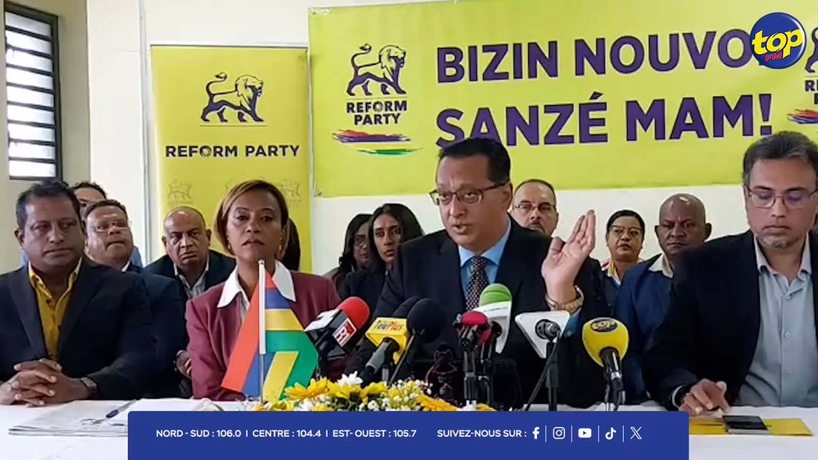 Reform Party : Roshi Bhadain dément toute alliance politique avec Bruneau Laurette  