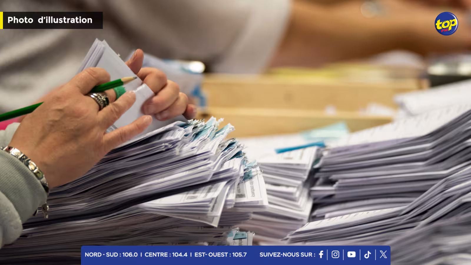dépouillement des votes