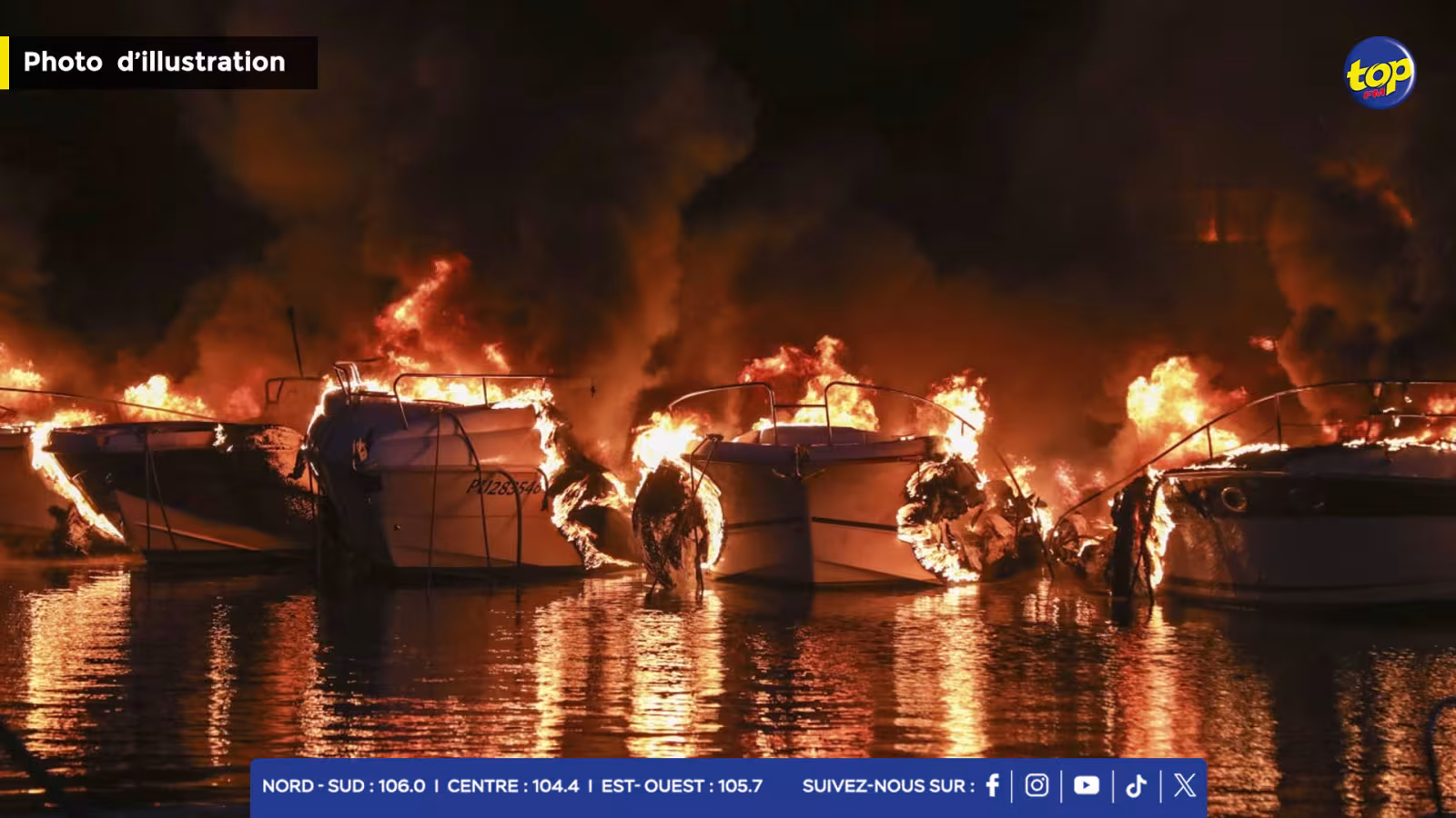 Incendie à Deux Frères : Trois bateaux d’une valeur totale de Rs 7 millions endommagés 