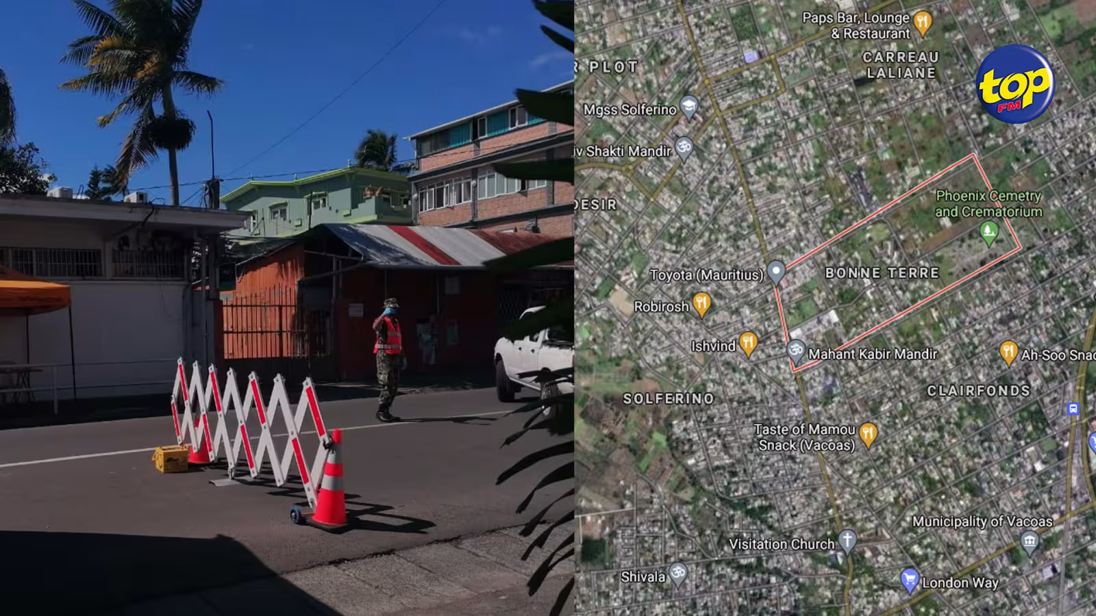 Covid-19: la région de Bonne Terre, Vacoas, décrétée zone rouge