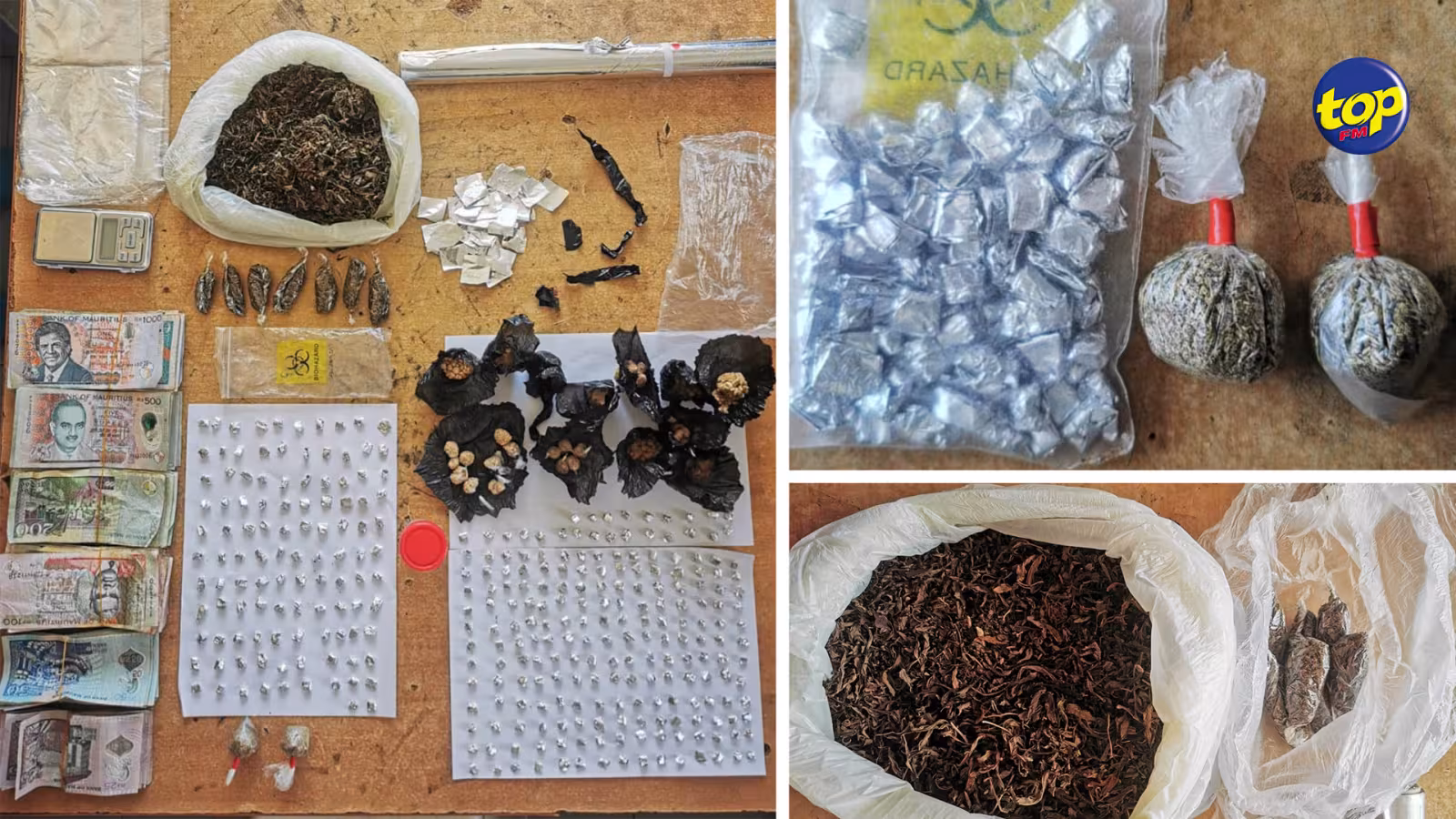 A Rivière Noire toujours : De la drogue valant plus de Rs 2 M saisie au domicile d’une femme employée pour entretenir un jardin