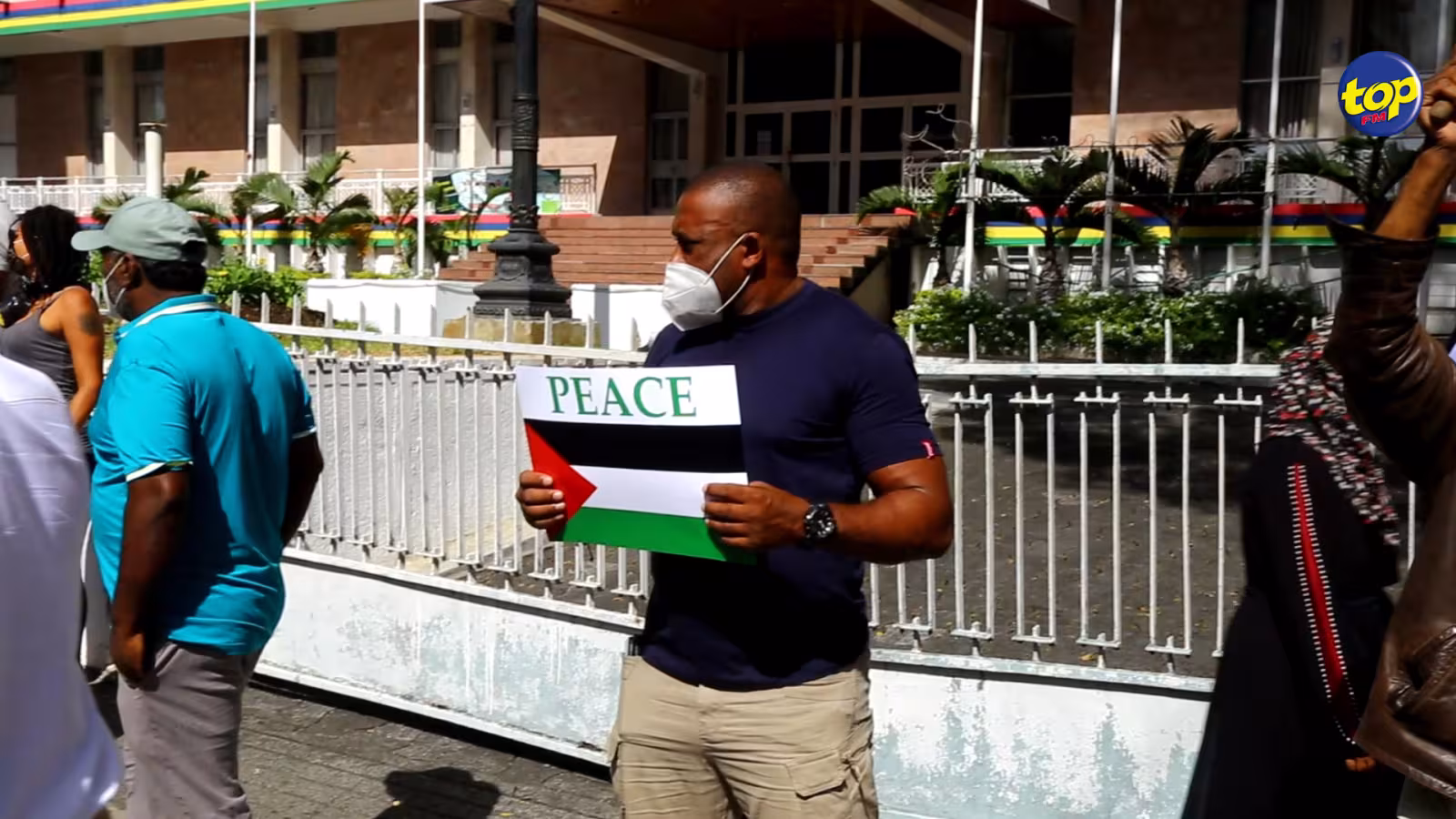 Convoqué au CCID après la manifestation pacifique en soutien au peuple palestinien : “Nous avions eu l’autorisation de la police” réitère Bruneau Laurette