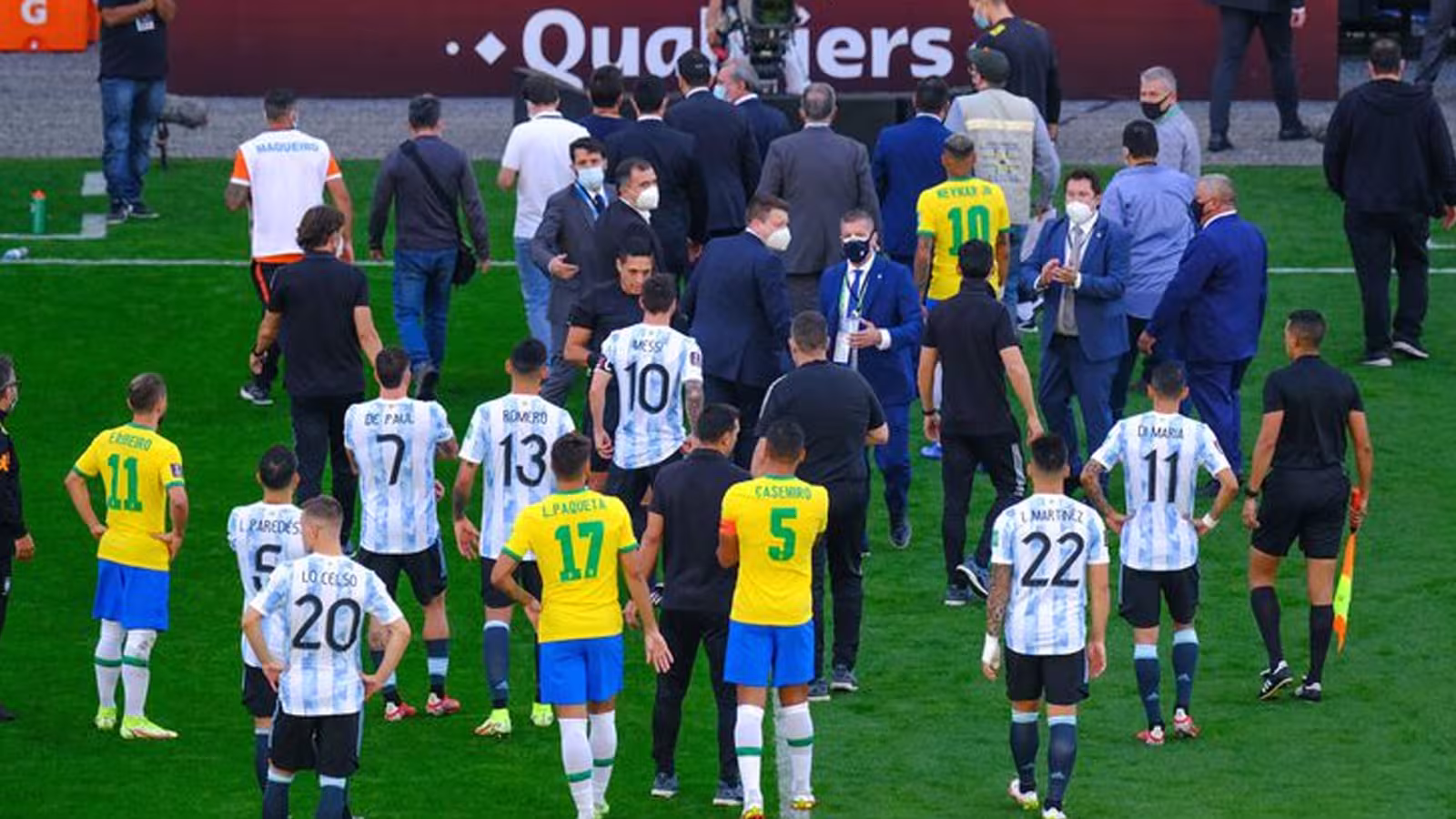 Brésil-Argentine a été définitivement arrêté pour violation du protocole anti-Covid