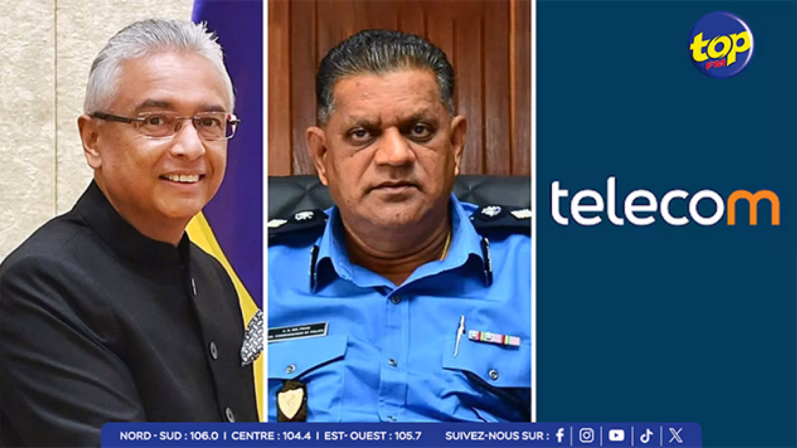 Au poste de police de Goodlands : Bruneau Laurette enregistre une déclaration contre Pravind Jugnauth, Anil Kumar Dip et Mauritius Telecom