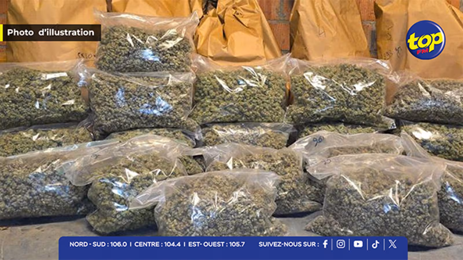Au port : 10,5 kilos de cannabis découverts à bord d’un navire en provenance de Durban