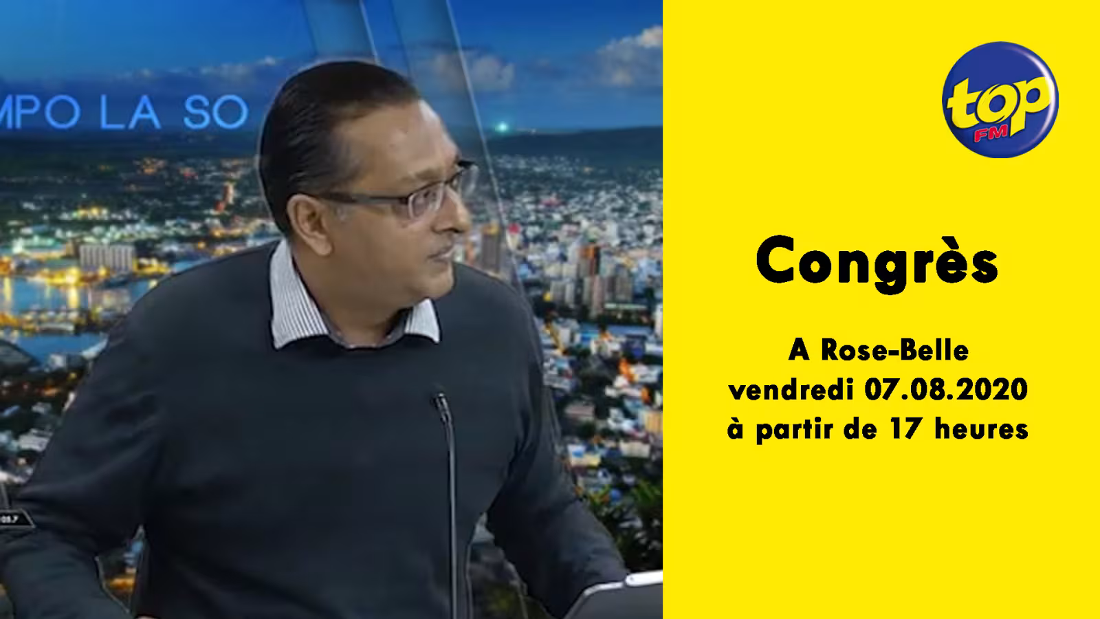Congrès à Rose-Belle : Roshi Bhadain invite les partisans de tous les partis de l’opposition, mais également les ‘MSM frustrés’