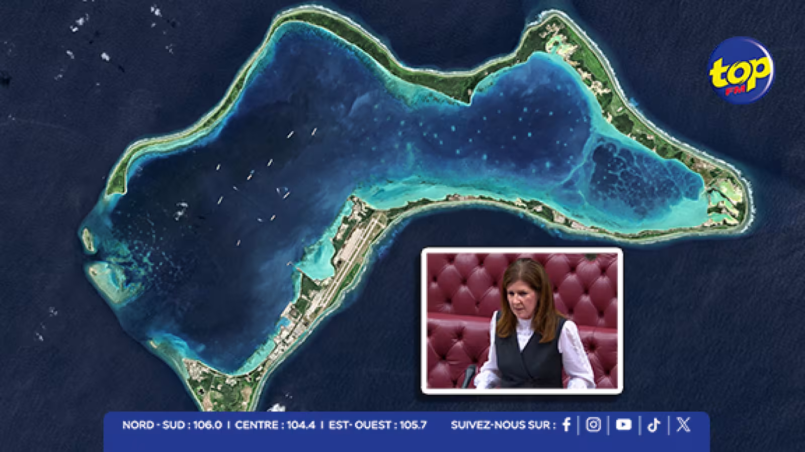 Souveraineté sur l’archipel des Chagos : la Baroness Chapman de Darlington défend les intérêts de la communauté chagossienne