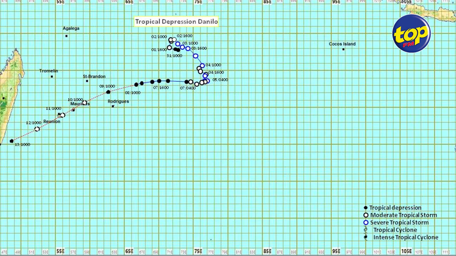 Rodrigues : L’avis de vents forts et de fortes houles maintenu