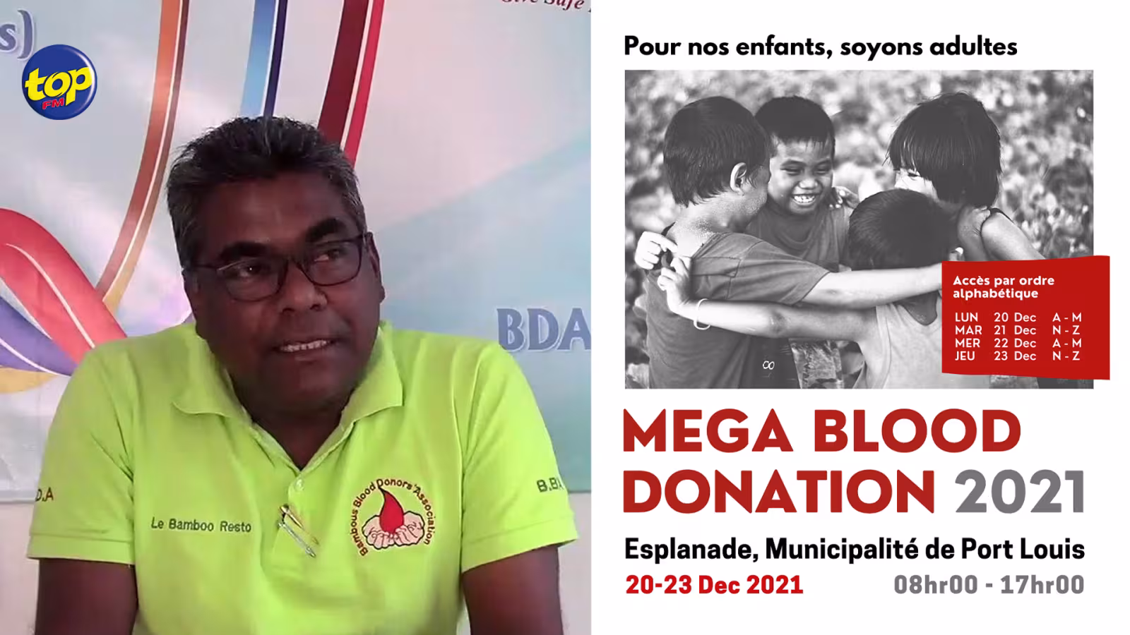 Mega Blood Donation à la Municipalité de Port-Louis : Plus de 840 pintes de sang collectées à ce jour