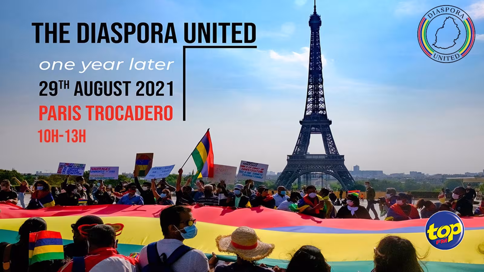 Un an après la manifestation pacifique du 29 août 2020 : La Diaspora manifeste à Paris ce dimanche