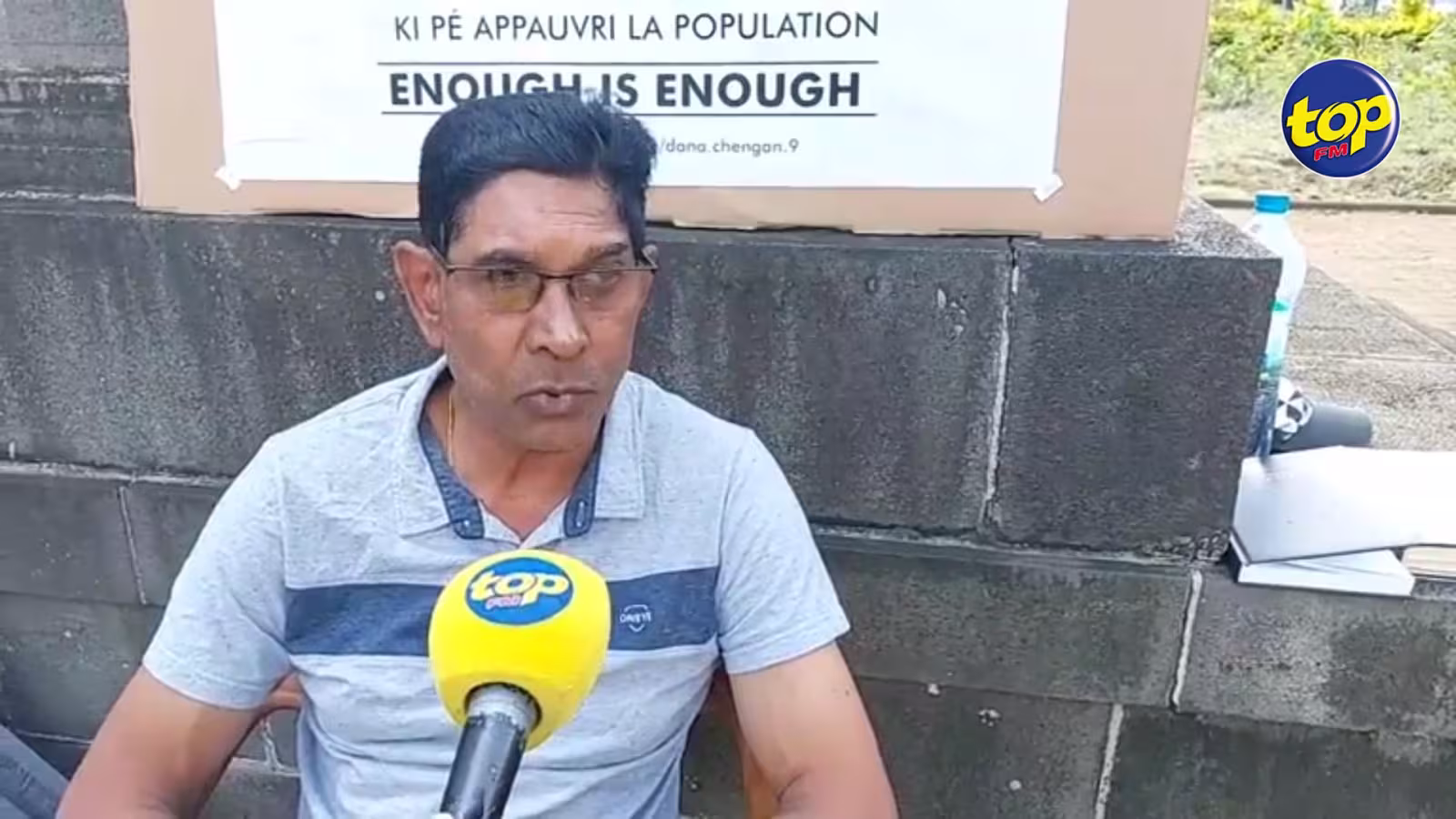 Protestation contre la cherté de la vie : “je suis serein pour le troisième jour de grève, dans l’attente de voir des mesures concrètes… il ne faut pas que les citoyens paient les déficits de leurs poches, » indique Dana Chengan