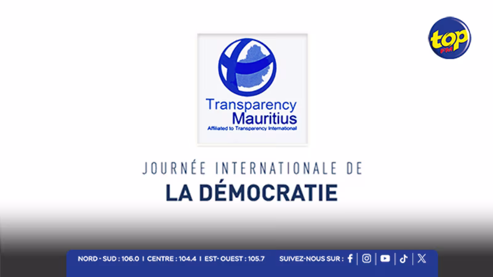 Journée Internationale de la Démocratie