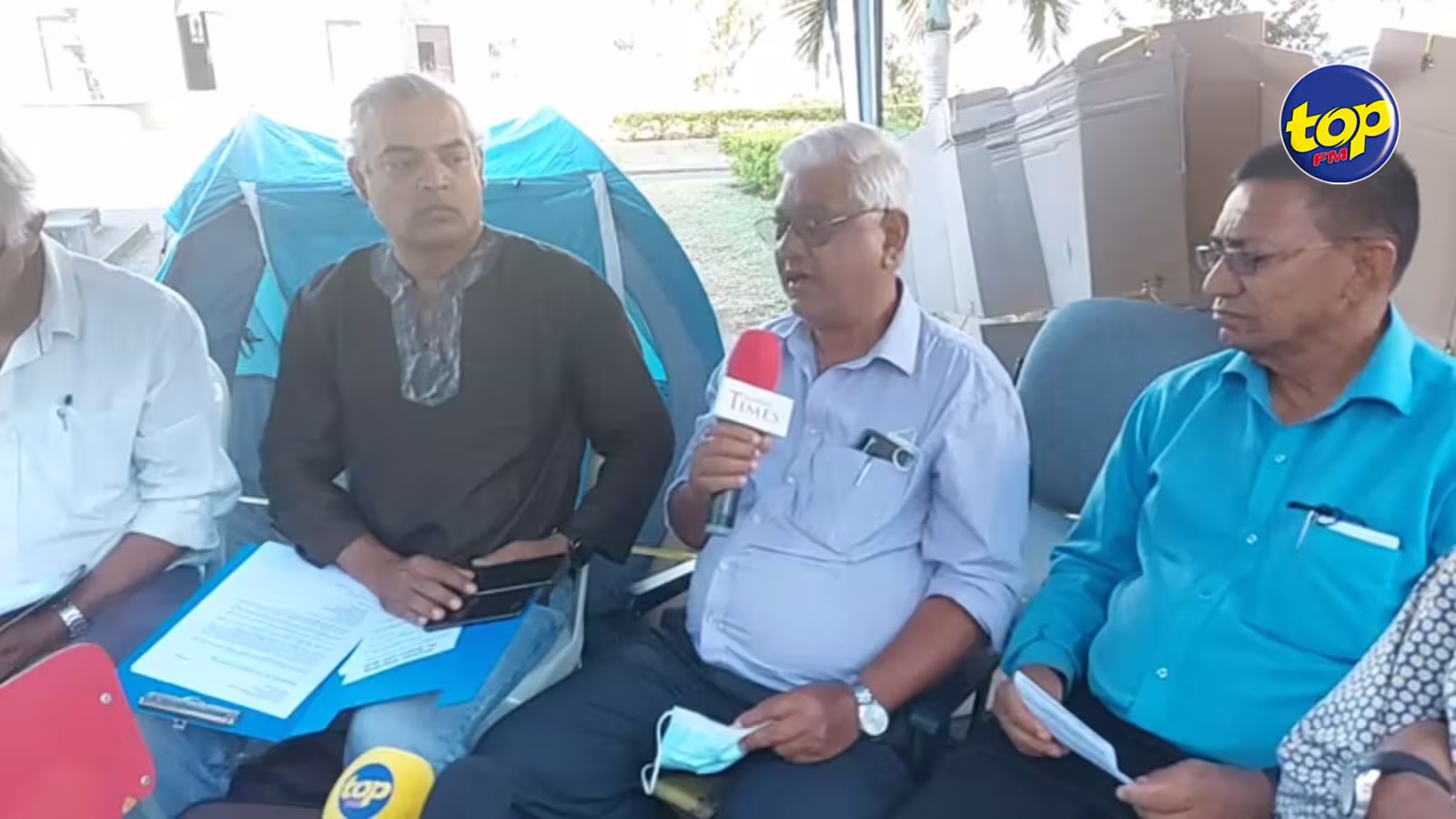 7e jour de grève de la faim de Nishal Joyram : « Il est moralement fort et il continuera son combat » constate  le Dr Vasantrao Gujadhur