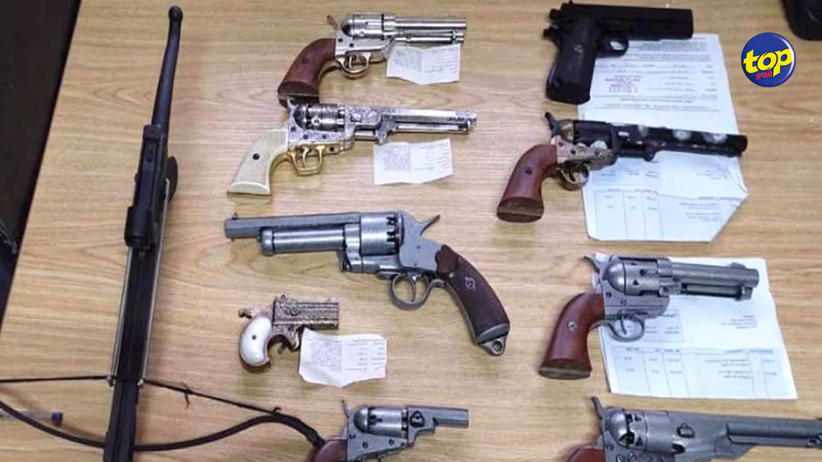 À Eau Coulée : saisie de 10 armes à feu chez un maçon