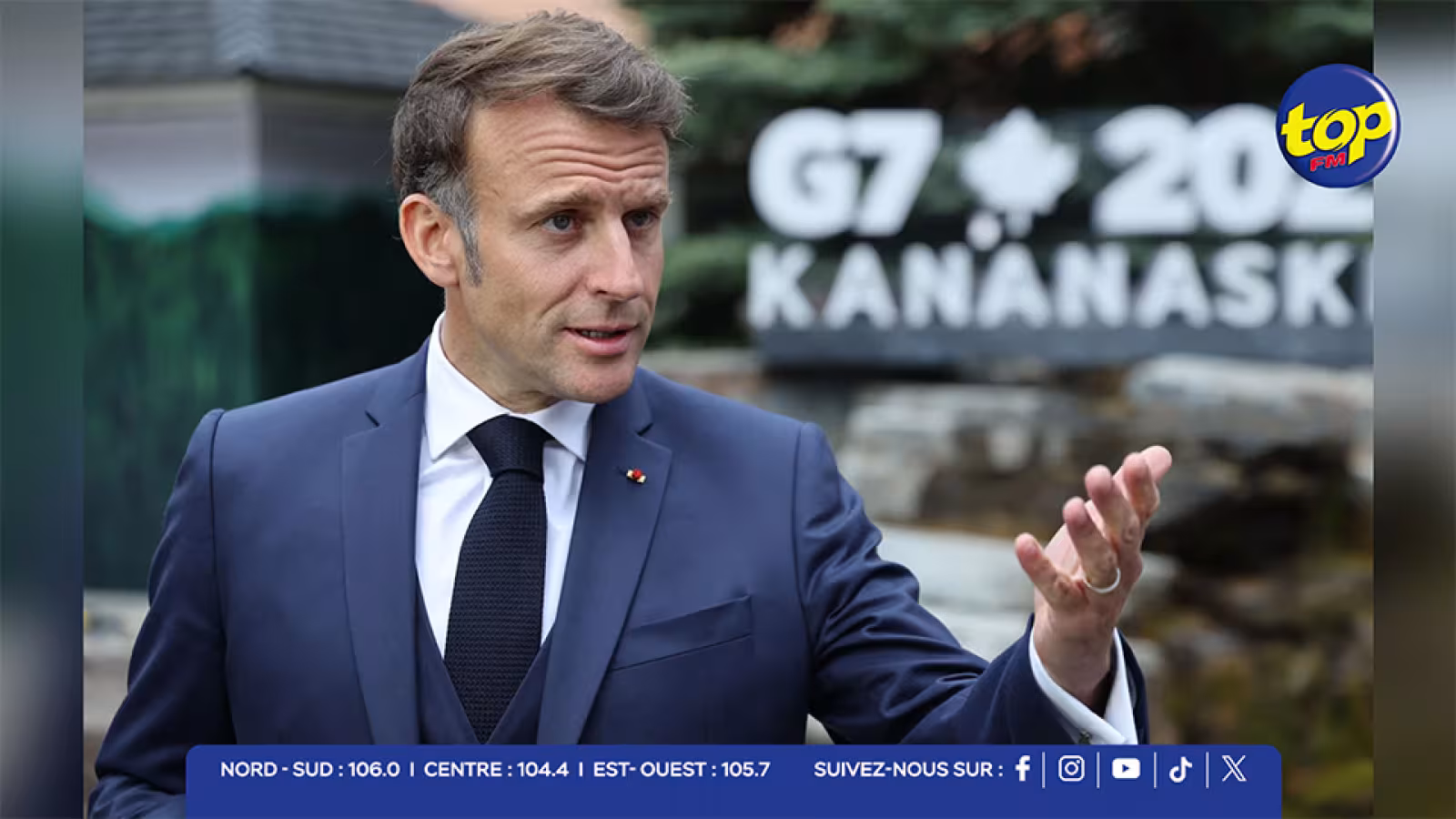 Guerre au Moyen-Orient : réunion d’urgence du G7 sous la présidence d’Emmanuel Macron